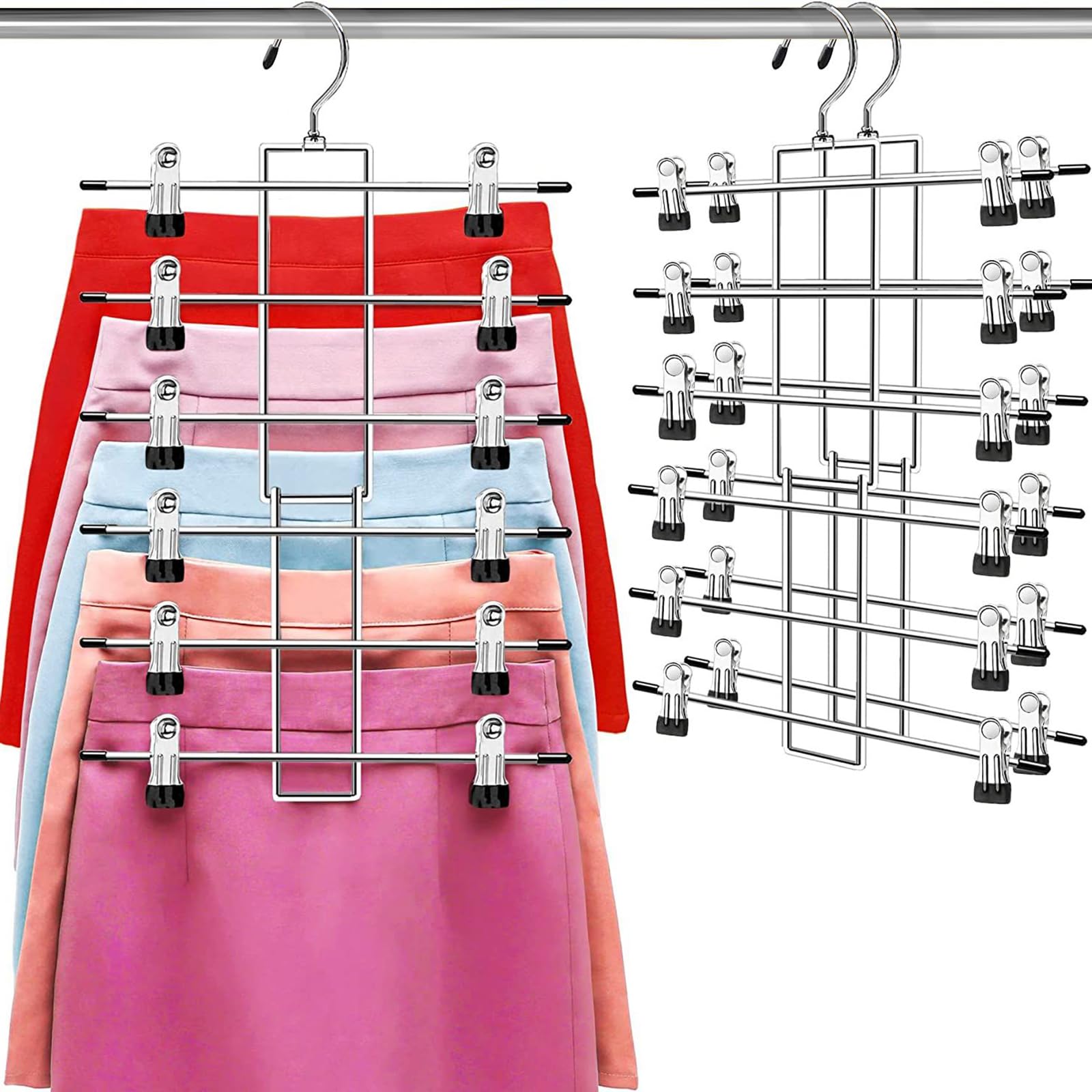 Yelthorvyn Pants Hangers with Clips
