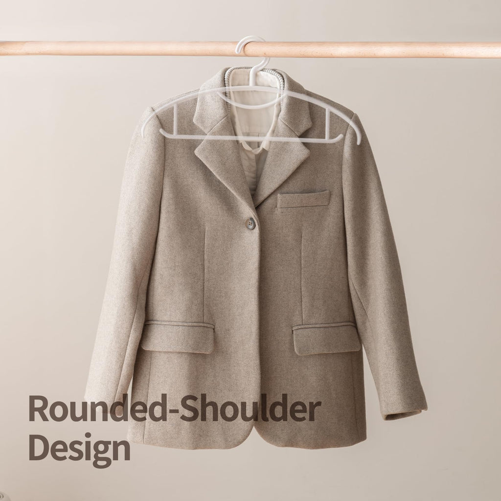 Yelthorvyn Clothes Hangers Plastic