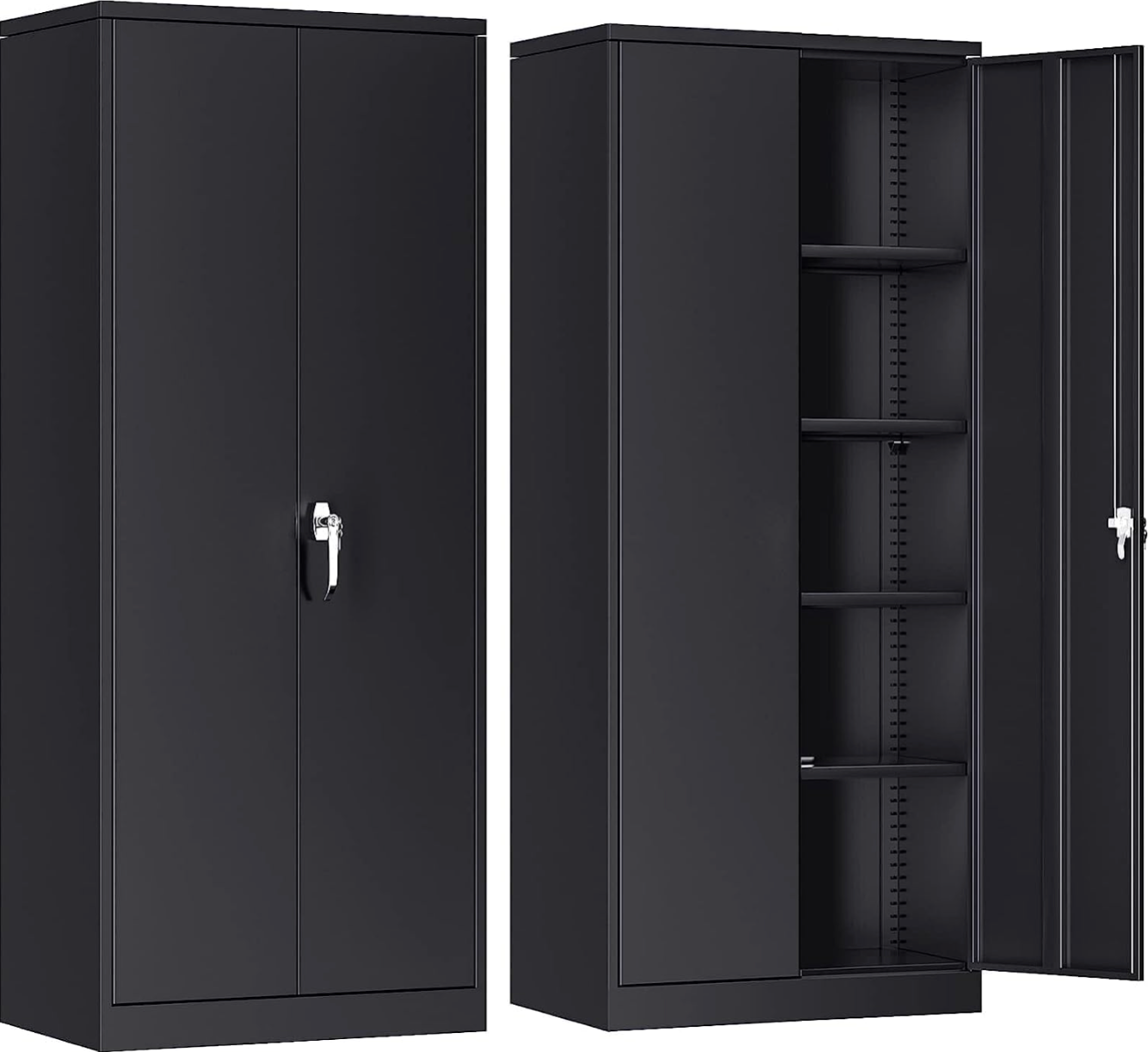 Metal Storage Cabinet with 2 Door
